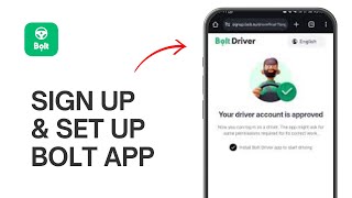 How to Sign up & Set up Bolt App