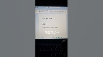 Euro Symbol € in MS Word #2025 #computer #msword #microsoft #excel