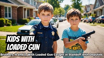 Brothers, 9 and 7, With Loaded Gun Caught in Standoff with Deputies