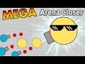 Mega arena closer! | New arena closer | Gameplay diep.io