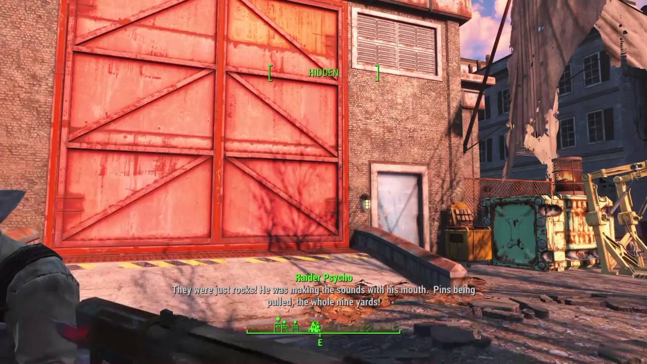 CRAZY MOTORCYCLE GUY PART 2 FALLOUT 4 YouTube