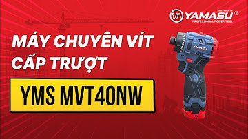 YAMASU YMS-MVT40NW – MÁY SIẾT VÍT BRUSHLESS CHUYÊN NGHIỆP CHO THỢ CÔNG TRÌNH! #yamasu #youtube #diy