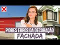 NÃO COMETA ESTES ERROS na sua FACHADA - Mariana Cabral