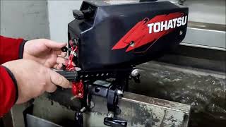 Лодочный мотор Tohatsu M2.5 с пробегом