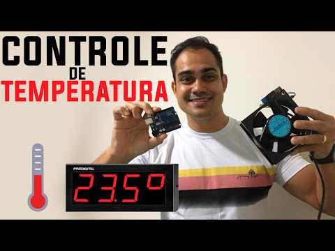 Vídeo: Ventilador de resfriamento automático usando servo e sensor de temperatura e umidade DHT11 com Arduino: 8 etapas Vídeo: Ventilador de resfriamento automático usando servo e sensor de temperatura e umidade DHT11 com Arduino: 8 etapas