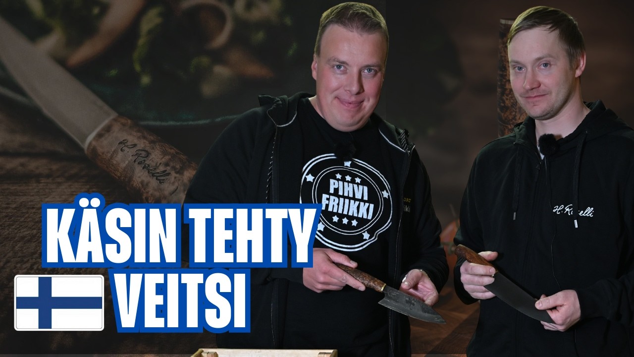 Suomalaisen huippuveitsen synty | Rosellin pajalla