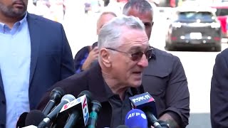 The Best Moments Of Robert Deniro's Hilariously Deranged Anti-Trump Speech