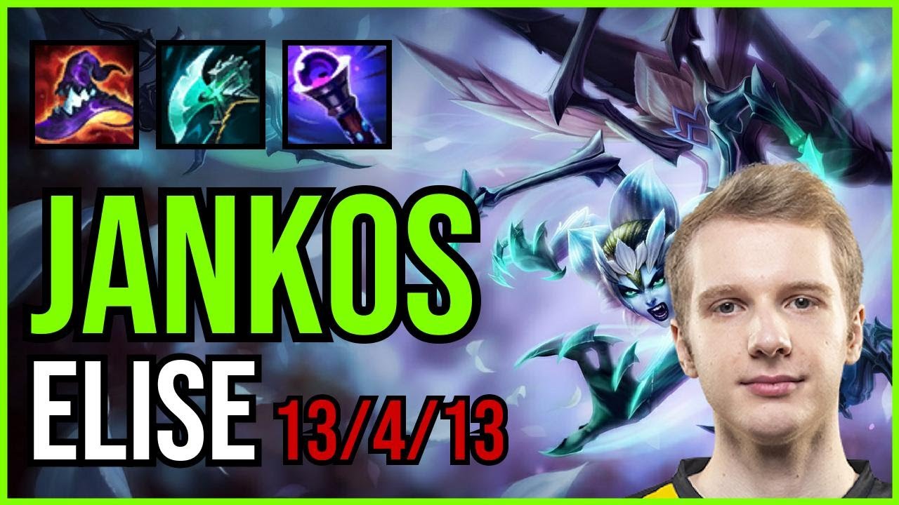 JANKOS - ELISE vs GRAVES Jungle - EUW Challenger - Patch 11.6