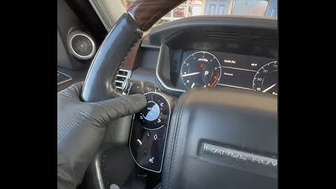 L405 Vogue - 13-17 Range Rover HSE - Upgraded Steering Wheel Control Installation