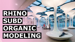 Rhino SubD architecture tutorial: querkraft’s light trees