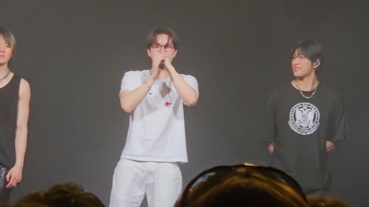 JUST B in Madrid - Members saying goodbye😢👋 & Bullet 