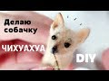 Самая Маленькая Собака Чихуахуа Своими Руками Лепка Miniature Chihuahua DIY