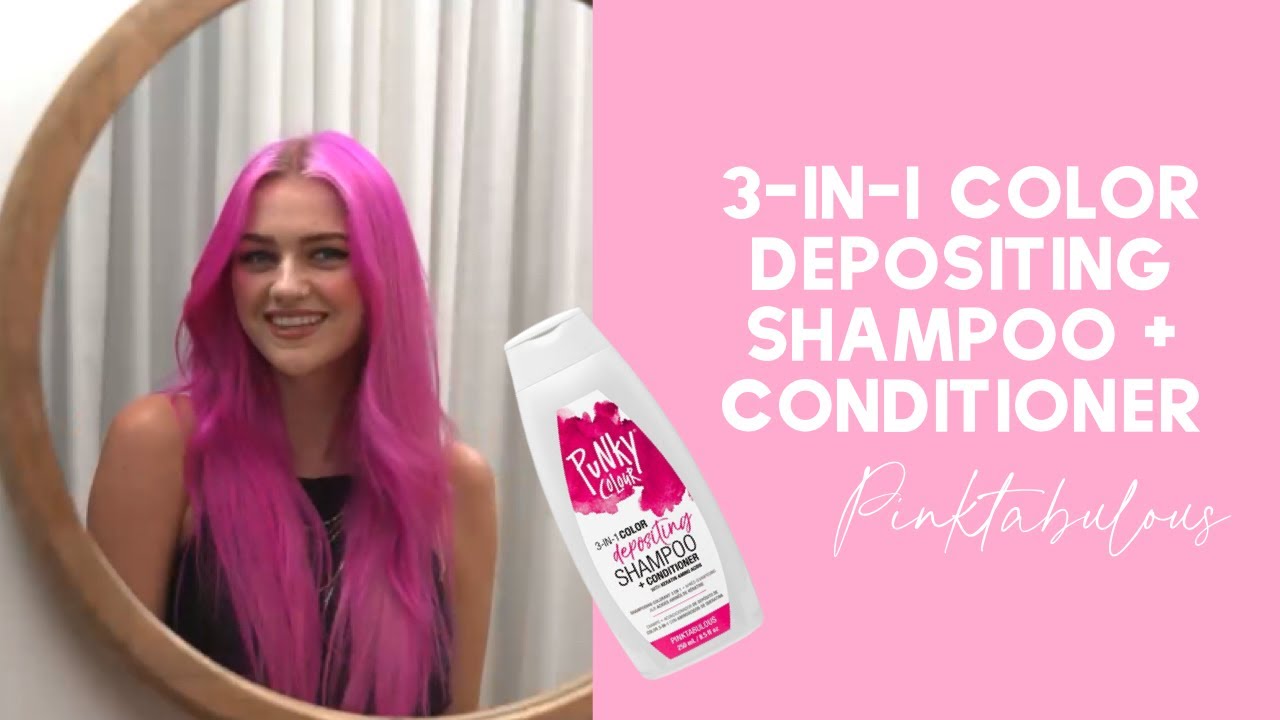 3. Punky Colour 3-in-1 Color Depositing Shampoo + Conditioner - wide 1