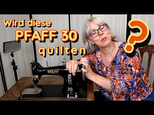 Pfaff 134 0 6 Industrial Sewing Machine working demonstration 