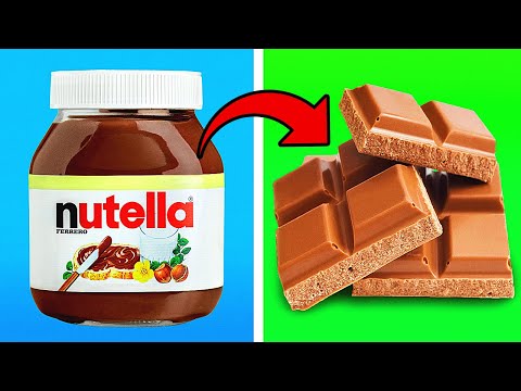 NUTELLA HACKS YOU'LL WANT TO TRY || 5-Minute Ideas For Your Inner Sweet Tooth! hqdefault