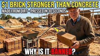This $1 Brick Is Stronger Than Concrete.A Machine Presses It in 30 Seconds. Why Is It Banned?