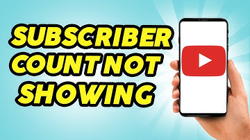 How to Fix YouTube Studio Not Showing Subscribers Count - Easy!!
