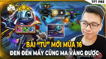 [PBE MÙA 16] ĐÃ TÌM RA ĐỘI HÌNH "TỦ" MỚI, ĐEN ĐẾN MẤY CŨNG MẠ VÀNG "EASY GAME" | TRÂU TV | TRÂU TV