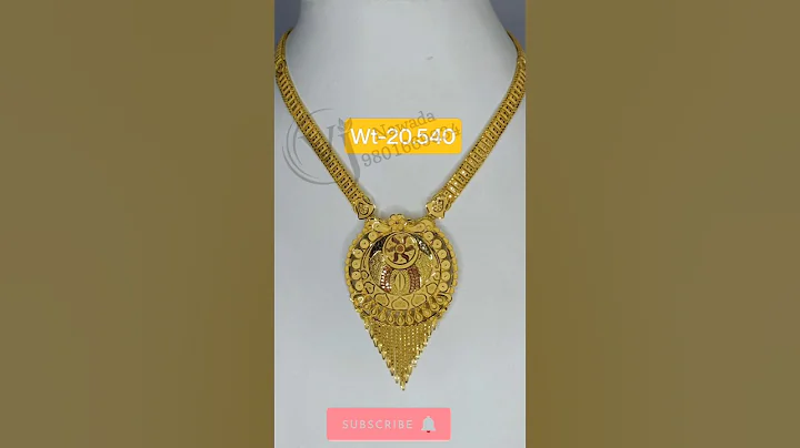 stylish gold long set 👌 😎#gold #goldjewellery #trending #viral #girl #jewellerydesign #longset #gold