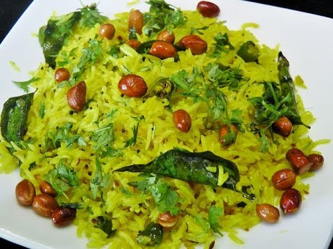 फोडणीचा भात | Phodnicha Bhat | Fried Rice by madhurasRecipe