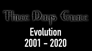 Evolution Of THREE DAYS GRACE ( 2001 - 2020 )