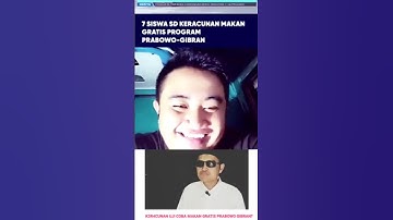 Siswa SD Keracunan Program Makan Gratis Prabowo Gibran ? #makangratis #prabowo #gibran #pemerintah