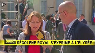 Démission d'Emmanuel Macron: Ségolène Royal dit "ne pas vouloir faire de polémique"