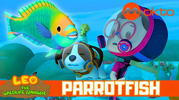 Swimming with THE PARROTFISH😦  | Leo the Wildlife Ranger Spinoff S7E01 | @mediacorpokto