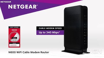 NETGEAR C3700 Cable Modem Router C3700