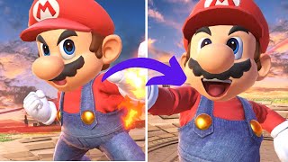 What if Mario was actually Happy in Smash Bros?