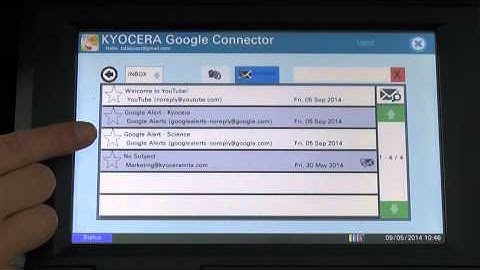 Kyocera Google Connector
