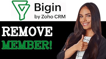 How To Delete Remove Admin Team Member From Bigin CRM (2025)