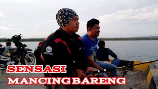 LIPUTAN SERU, MANCING BARENG DI PANGANDARAN.