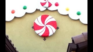 Diy Giant Peppermint Candy Decoration Gingerbread Candyland Party Theme Christmas Decoration Youtube