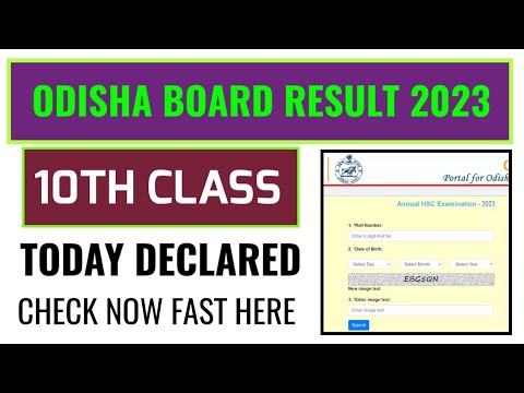 odisha 10th result