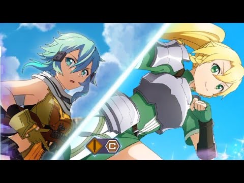 SAO UNITAL RING PART 2 Leafa & Sinon Incarnate Skill Sword Art Online  Alicization Rising Steel 2021 - YouTube