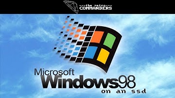 Windows 98 on an SSD