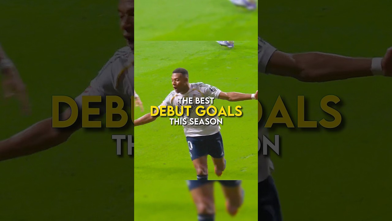 The best debut goals this season