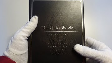 UnBoxingBoxes | THE ELDER SCROLLS ANTHOLOGY Unboxing The Elder Scrolls Anthology Edition (ASMR)