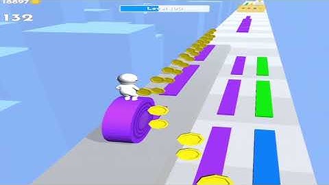 Layers Roll Level 100 - gameplay (ios android) walkthrough all levels