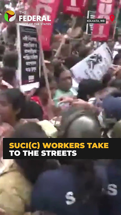 SUCI(C) stages protest in Kolkata over law college gang rape
