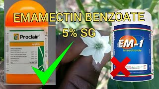 Proclaim insecticide | Emamectin Benzoate 5% SG | EM-1| Dhanuka | crystal crop protection