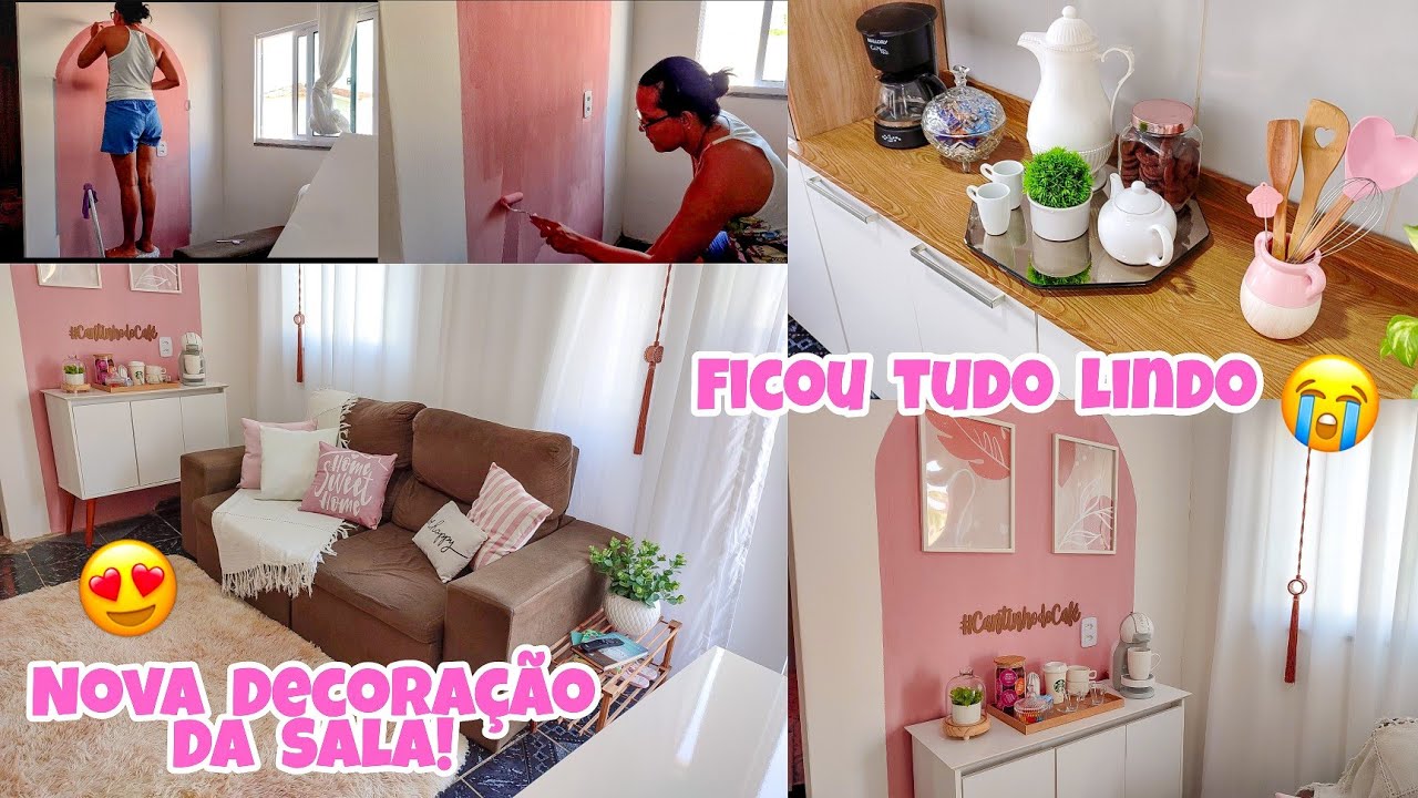 Nova Decoração Da Sala | Cantinho do Café Pinterest | Ficou tudo lindo