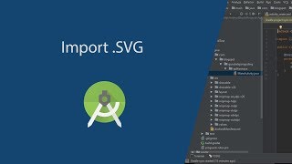 Import SVG File in Android Studio