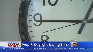 But even if the proposition passes, actually ending daylight saving
time in california would require approval of congress. sharon tay
reports.