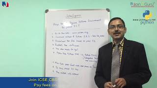 CBSE Computer Application XI-XII Masterclass : Write your first Python program in 10 minutes screenshot 2