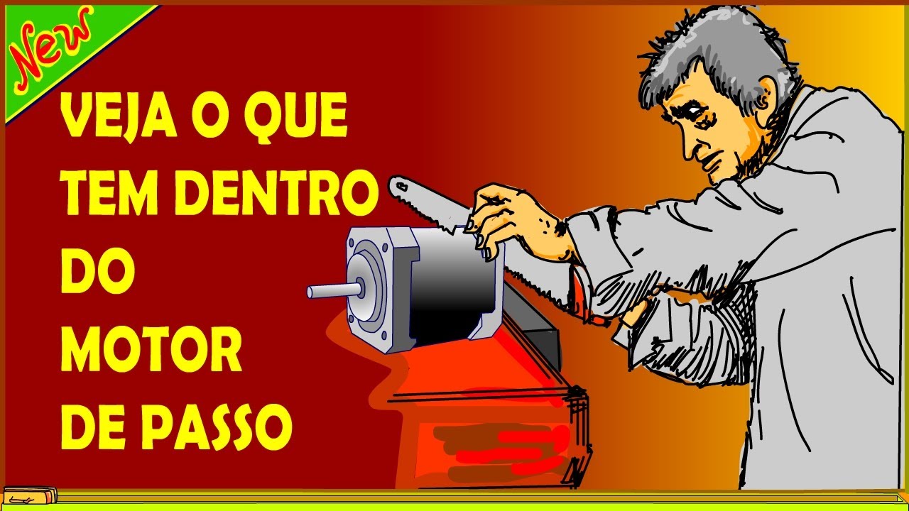 O que é motor de Passo, o como funciona e para que serve?