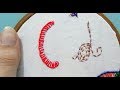 LETTER EMBROIDERY DESIGN/HAND EMBROIDERY/EASY