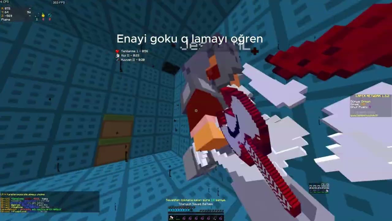 Bikaç x gok/duel/LapexNetwork/Bas Eden yok/#minecraft /#sonoyuncutitanyumsurvival