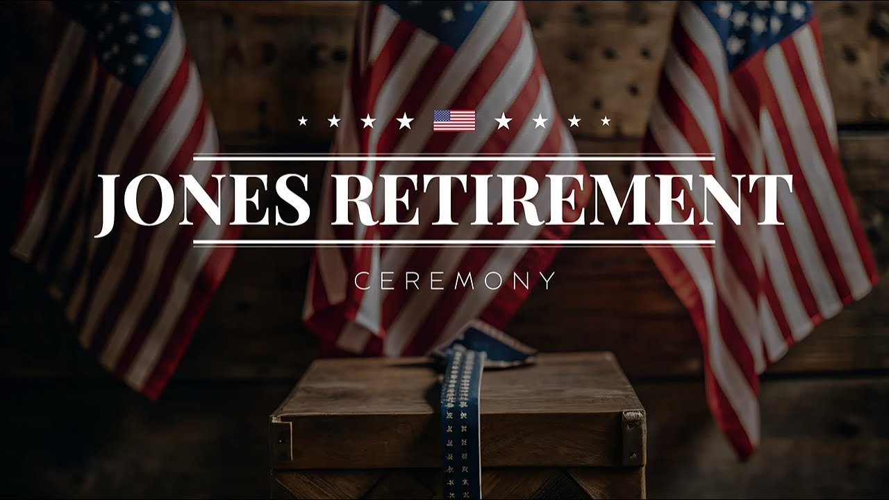 US Army Retirement Ceremony - D Jones